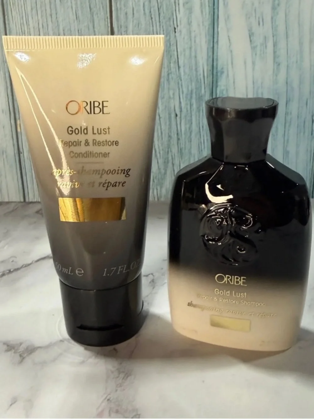 Oribe Gold Lust Repair & Restore Shampoo & Conditioner Set - Travel Size